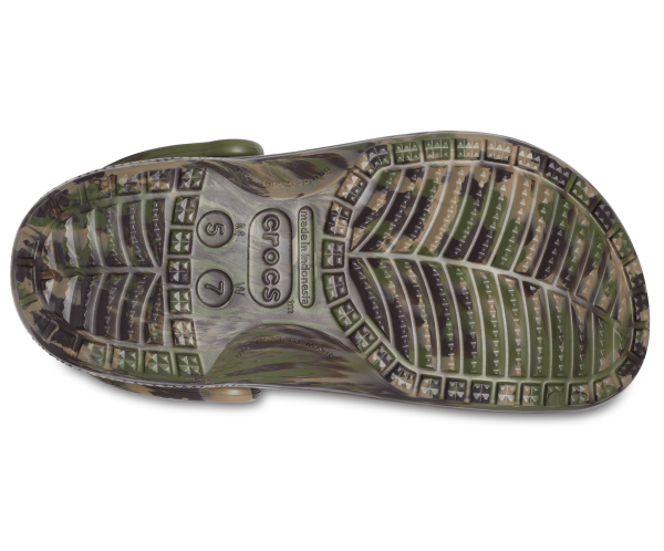 Сабо Baya Marbled Clog (41-42; Army Green/Multi)